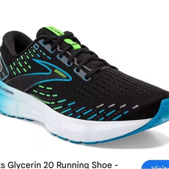 Brooks Other - Brooks Black and Blue Men's Running Shoe